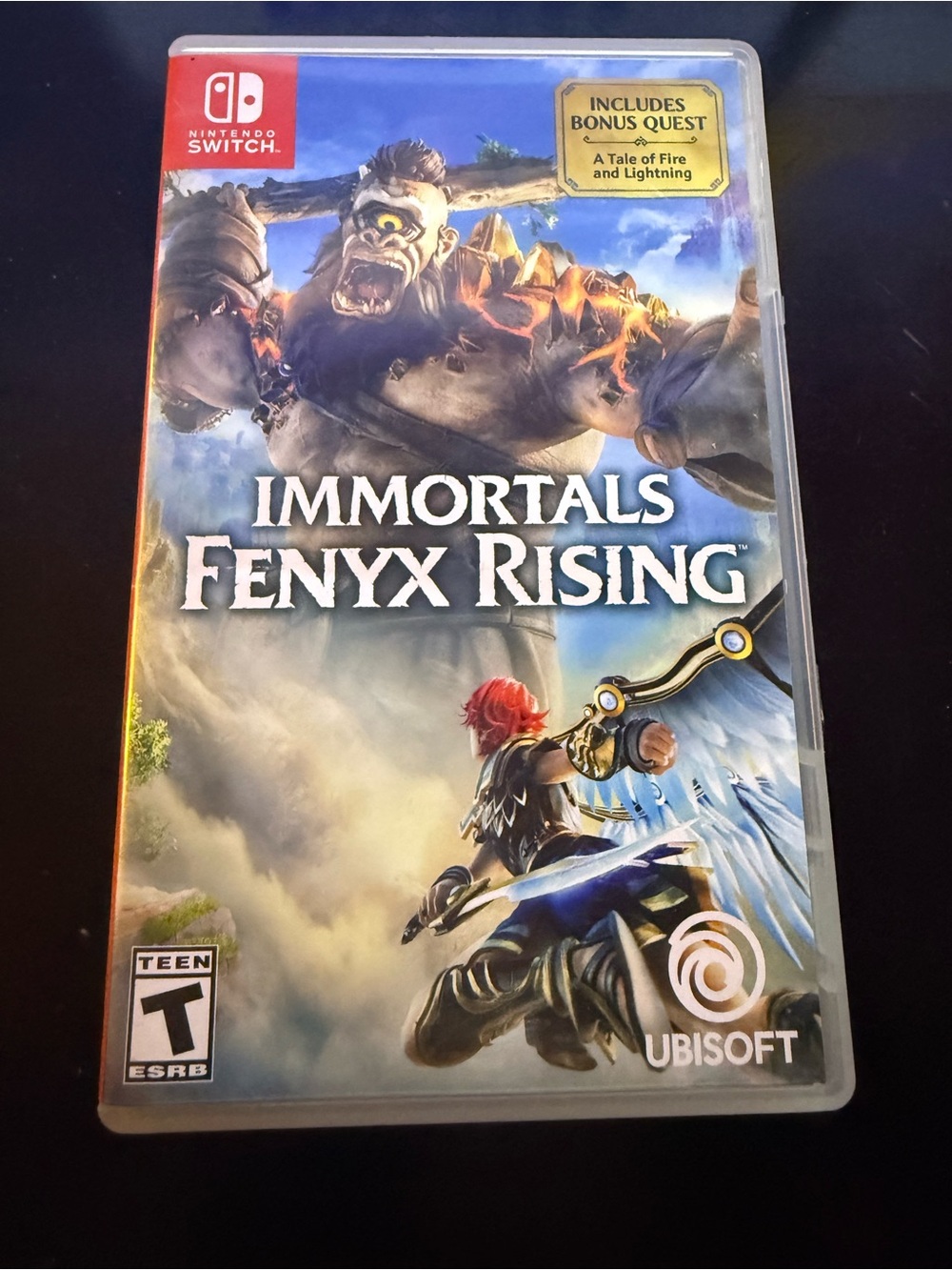 Nintendo Switch Immortals Fenyx Rising - Blue, Red, Gold Cover - Picture 1 of 2